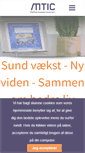 Mobile Screenshot of mtic.dk