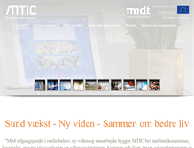 Tablet Screenshot of mtic.dk